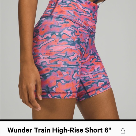 Lululemon Wunder Train 6 inch shorts - Picture 1 of 6